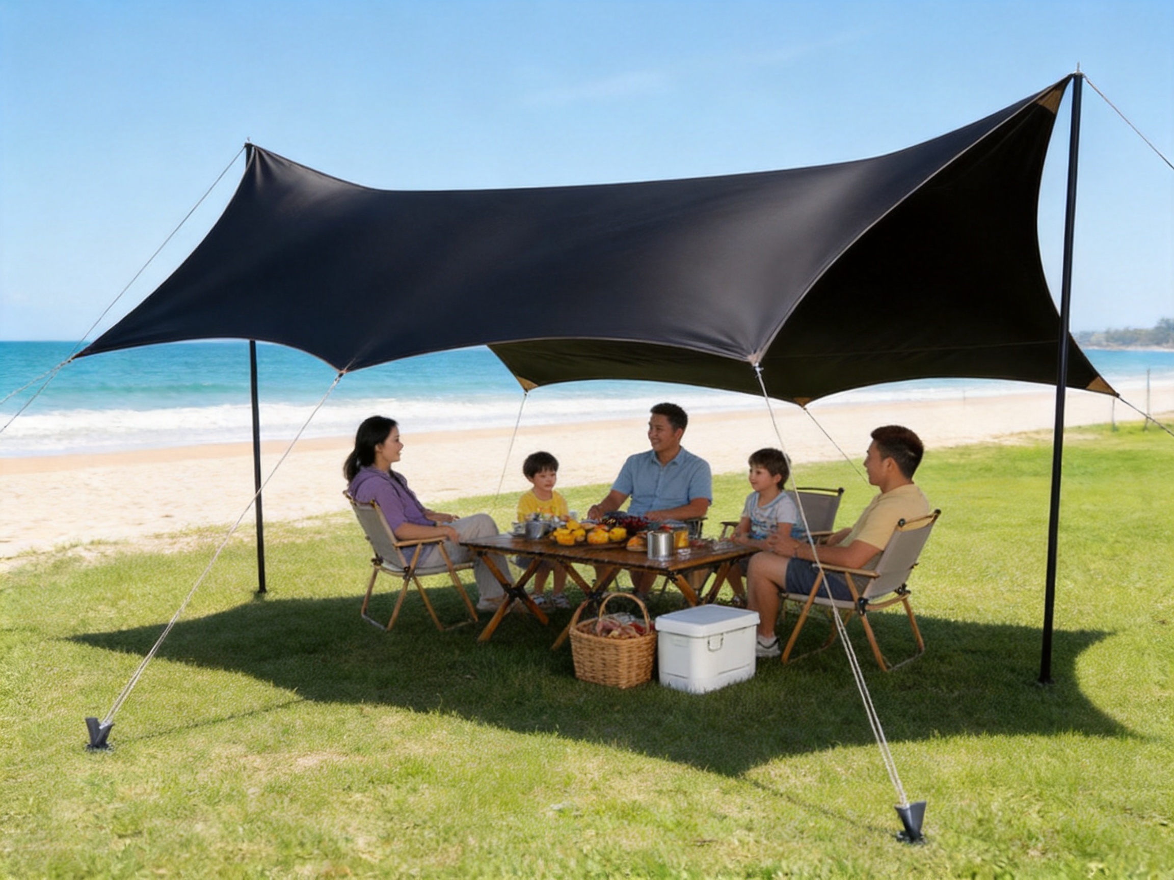 Why a Black Vinyl Butterfly Canopy Is Built for Comfortable Outdoor Gatherings